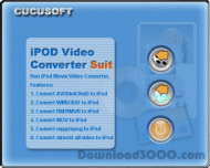 Cucusoft iPod Video Converter + DVD to iPod Suite 1 screenshot